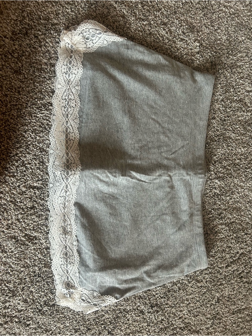 Aeropostale Heather Gray Seamless Tube Top